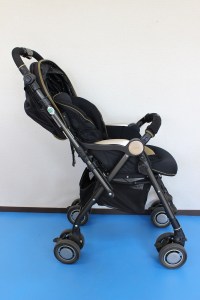 届いたベビーカー