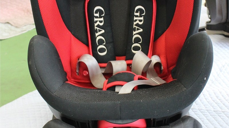 届いたチャイルドシート