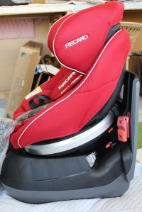 仕上がったチャイルドシート