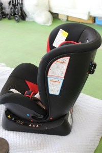 届いたチャイルドシート
