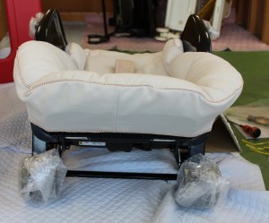 仕上がったベビーカー