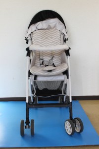 届いたベビーカー