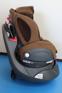 仕上ったチャイルドシート