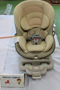 仕上がったチャイルドシート
