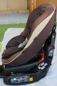 仕上がったチャイルドシート