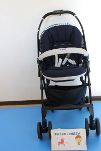 仕上がったベビーカー