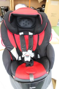 仕上がったチャイルドシート