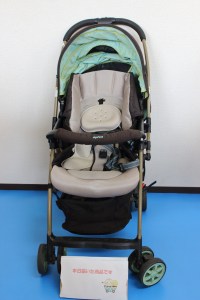 届いたベビーカー