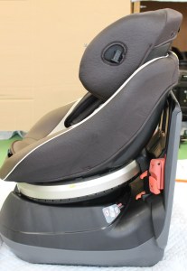 仕上がったチャイルドシート