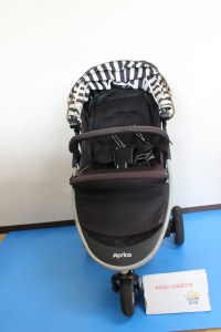 届いたベビーカー