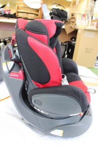 仕上がったチャイルドシート