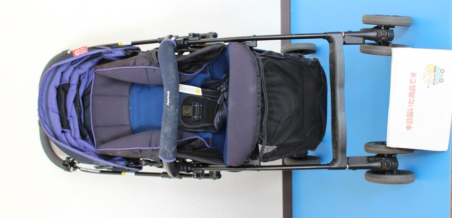 届いたベビーカーIMG_3764