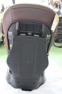 届いたチャイルドシート