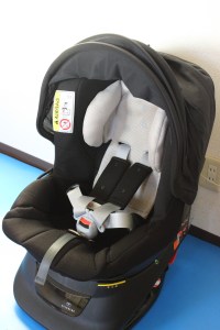 仕上ったチャイルドシート