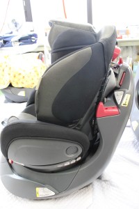 仕上がったチャイルドシート
