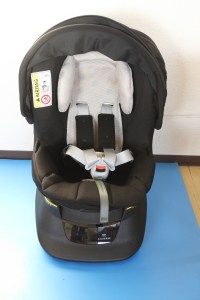 仕上ったチャイルドシート