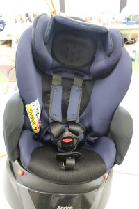 仕上がったチャイルドシート