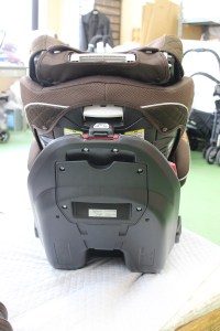 届いたチャイルドシート