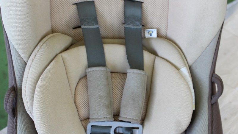 届いたチャイルドシート