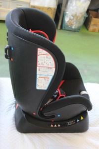 仕上がったチャイルドシート