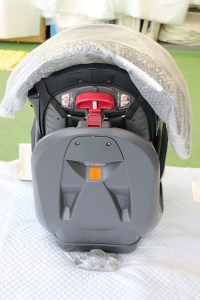 仕上がったチャイルドシート