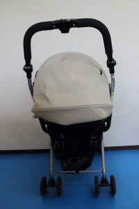 届いたベビーカー