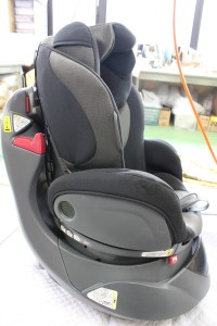 仕上がったチャイルドシート