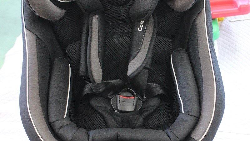 仕上がったチャイルドシート