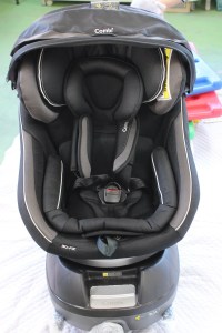 仕上がったチャイルドシート