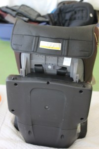 届いたチャイルドシート