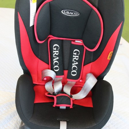 仕上がったチャイルドシート